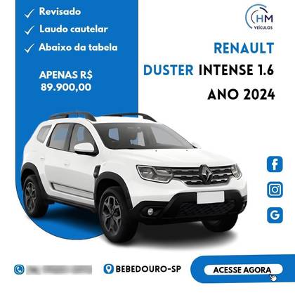 RENAULT DUSTER 1.6 16V SCE FLEX INTENSE MANUAL